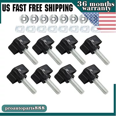 Fit For Jeep Wrangler YJ TJ Easy On Off Hard Top Fasteners Nuts Bolts Universal • $7.15