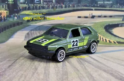 VW Volkswagen MK2 Golf Rabbit 1990 1991 1992 Rally Race 1/64 Scale Model E • $7.95