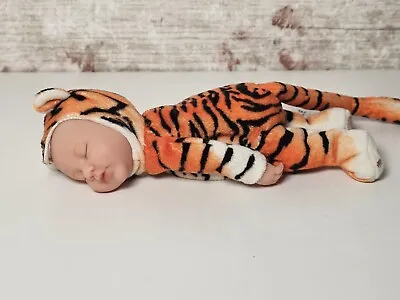 Anne Geddes Baby Doll Tiger Soft Beanie Plush Toy 2011 • £14.95