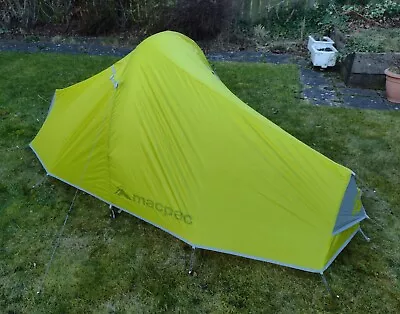 Macpac Sololight 1 Person Tent Weighs 1.25kg Vgc Read Description • £170