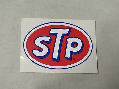 STP Logo Decal Bumper Sticker 3.75  Vintage Racing Indy • $6