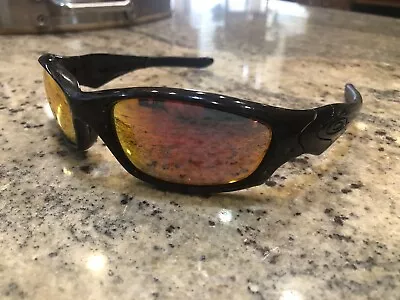 Oakley Straight Jacket Shadow Camo/Fire Iridium • $50