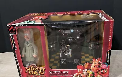 The Muppet Show 25 Years Muppet Labs With Beaker Figure Playset - New • $59.99