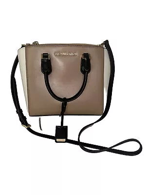 Michael Kors Crossbody Purse Carolyn Small Leather Tote Bag NEW • $80.10