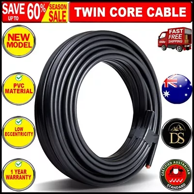 Twin Core Wire Electrical Automotive Cable 2 Sheath 450V 10M 8B&S New AU • $59.08