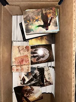 Magic The Gathering Art Series Bundle Over 100 Gold Stamped Cards • £30