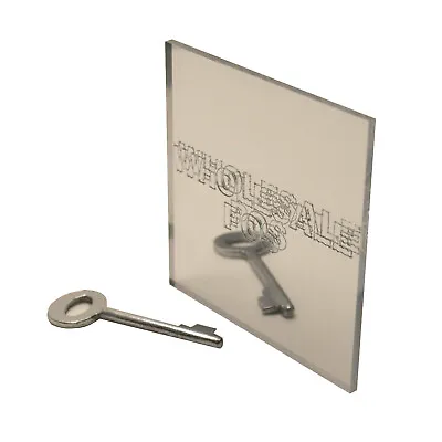 Acrylic Mirror Perspex Sheets A4 & A3 Size Cut Stock Sheets Silver 3mm Thick • £11.26