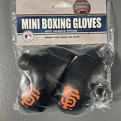 San Francisco Giants Mini Boxing Gloves W/Hanging String MLB Baseball Durable • $2.31