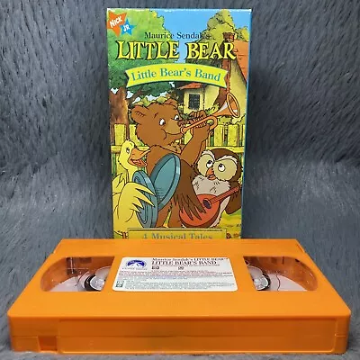 Maurice Sendak’s Little Bear - Little Bear’s Band VHS 2000 Tape Nick Jr. Cartoon • $14.99