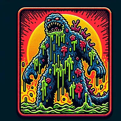 Kaiju Patch Embroidered Iron-on Applique Giant Monster Films Movies Retro Comics • $6.87