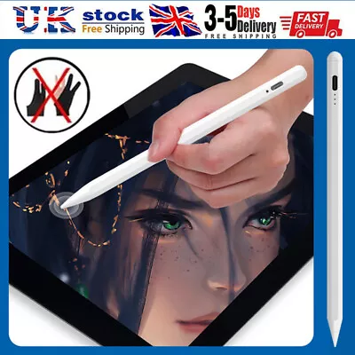 Pen Pencil Stylus For Apple Ipad 9 10 Th Generation 2018-2022 Palm Rejectio • £6.99