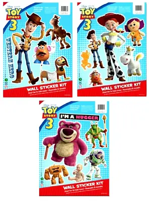 Toy Story Bedroom Stickers Woody / Jessie / Hugger Sheet Disney Size 31cm X 23cm • £1.80