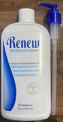 RENEW LOTION * THE BEST LOTION * HYDRATE REJUVENATE * 20 Oz.  W/ Pump * NEW! • $33