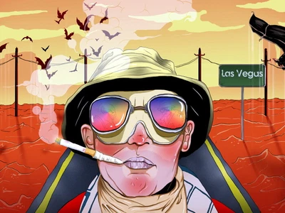 £16.74 • Buy V2349 Fear And Loathing In Las Vegas Hunter S. Thompson WALL POSTER PRINT UK