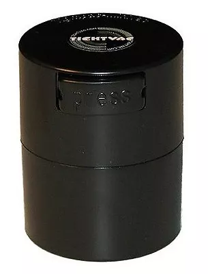 $11.99 • Buy .12 Liter Tightvac Airtight Smell Proof Vacuum Sealed Container Black