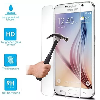 Tempered Glass Screen Protector For Samsung Galaxy S7 / S7 Edge ( Flat Area ) • $6.99