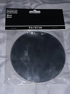 ArtMinds 5 Inch Round Mirror Glass. (0.08 Thick). See Pics. • $3