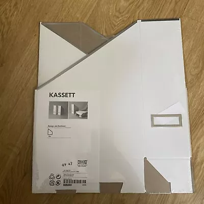 Ikea Kassett Magazine Book Document File Holder | Set Of 2 • $16.98