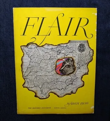 $146.68 • Buy 1950 Flair First Publication No. Rene Gruot/Sole Steinberg Booklet/Salvador Dali
