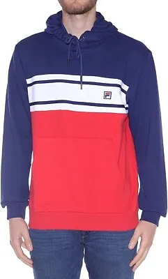 £39.99 • Buy Men's Fila Men's Breda Blocked Hoody Sweatshirt Small