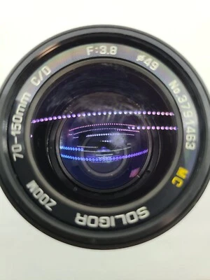 $10 • Buy Soligor Zoom 70-150mm C/D F/3.8 Camera Lens No. 3791463