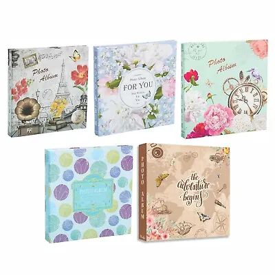 £8.99 • Buy Large Self Adhesive Photo Album Hold Various Sized Pictures Ideal Gift Memory 