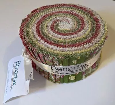 Benartex 40 Fabric 2.5  Strips Cotton Jelly Roll - You Choose • $24.90