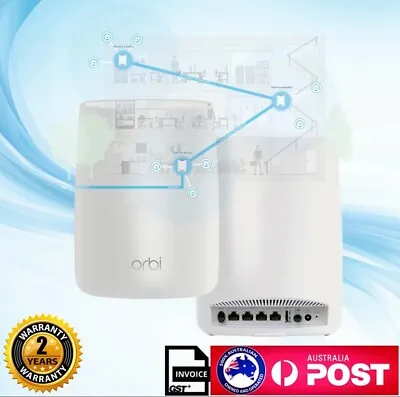 Netgear Orbi RBK50 RBS50 RBS40 RBR50 Whole Home Mesh System Router Satellite • $275