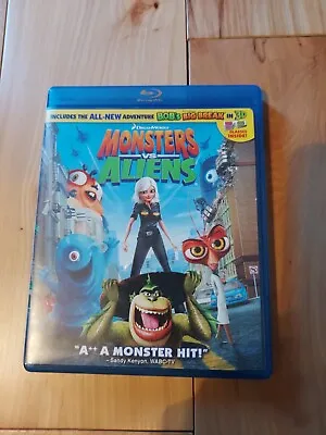 Monsters Vs. Aliens [Blu-ray] Excellent Condition DVD • $3