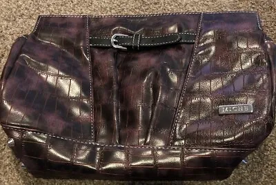 Miche Classic Bag Purse Shell ANABELL Maroon Croc Cover Only Retired Rare • $18.95