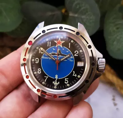 Watch Vostok Command USSR Vintage Mechanical Men's Wrist Watch. Soviet Watch • $72