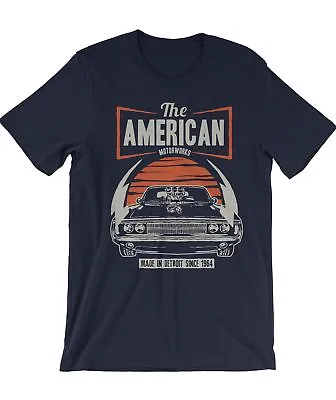 (0060) American Muscle Car Dodge Challenger 1964 T-Shirt • $19.95