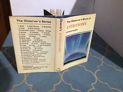 Observers Book Of Astronomy 1974 N I L • £9.99