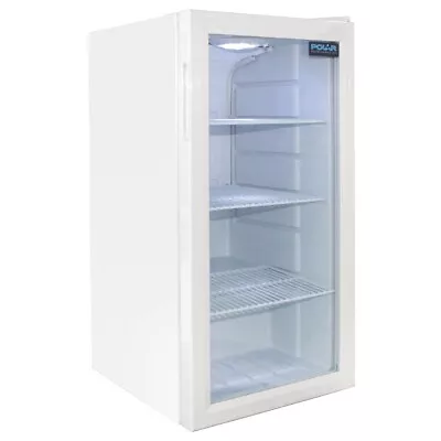 Polar CF750 *Very Good Condition* Under Counter Display Fridge White • £199.99