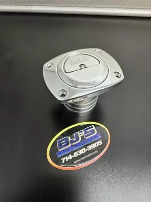 Billet Aluminum Flush Gas Fuel Fill Boat Hot Rod Berkeley Jet - Small 2  Hose • $139.95