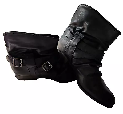 Bongo Boots Women's 7.5 Black Pre-Owned In Box Excellent Condition From Sears • $29.95