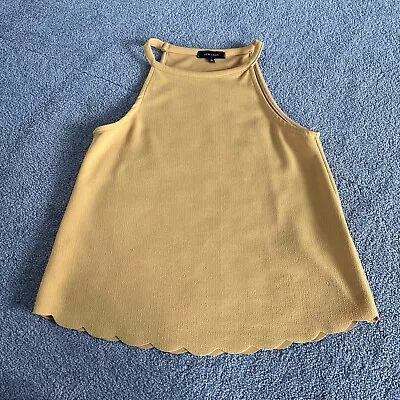 Women’s Mustard Colour Top From New Look Size 10 • £2.50