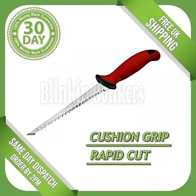 Jab Saw Jabsaw Sharp Plaster Board Dry Wall Hand Padsaw Wood Plastic Pruning • £6.95