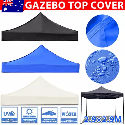 Gazebo Top Cover Waterproof Canopy Replacement Roof Garden Tent Oxford Cloth Sun • $30.45