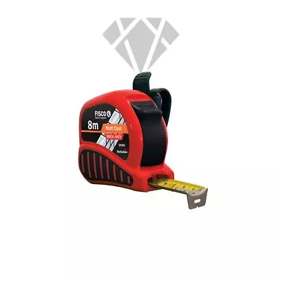 Fisco 8m Brickmate Tape Measure 25mm Brick Breeze Block Course Builders Hultafor • £20.02