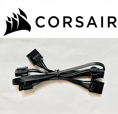 Corsair Type 4 6-pin To 4x Perif/Molex Power Cable ORIGINAL • $8.50