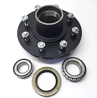 6-7k Trailer Axle Hub- 8 Lug W/ Bearings & Seal • $69.98