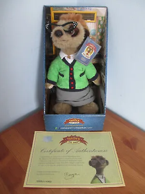 Maiya Compare The Market Meerkat New In Box With Certificate • £4.99