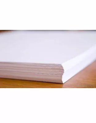 A4 Size Pack Of 20 Water Slide Decal Paper Sheets White - Laser Printer • £14.99