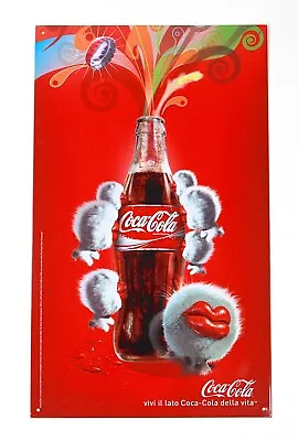 Coca Cola Advertising Sign Metal Poster • $46.86