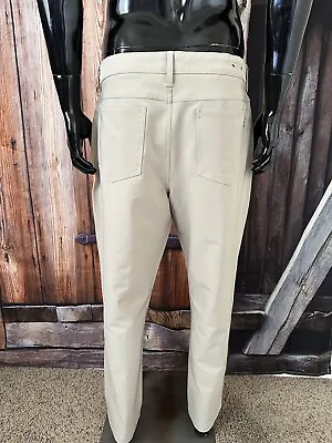 Footjoy Beige Tan 5 Pocket Players Golf Pants Size 35 Inseam 30 Mint! • $39.99