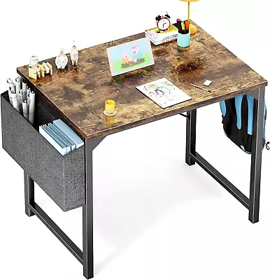 Small Computer Desk 32 Inch Home Office Work Study Writing Student Kids Bedroom  • $44.59