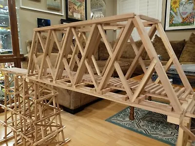 G Scale Truss Bridge! 36  Model Train Garden Trestle Use With LGB MTH USA Lionel • $269.99