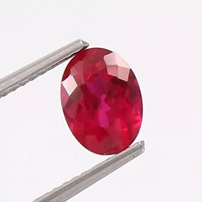 AAA 6.6 CT Natural Flawless Pegion Red Mozambique Ruby Loose Oval Gemstone Cut • $19.99