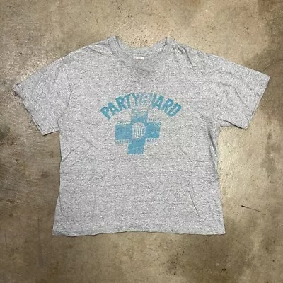 Vintage 80s T-Shirt Party Guard Beer Parody Single Stitch • $25